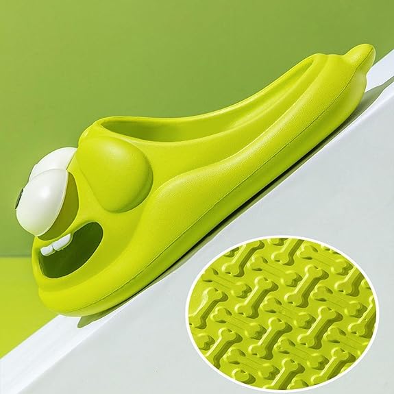 3D Big Eye Dog Fun Cartoon Package Head Eva Slippers