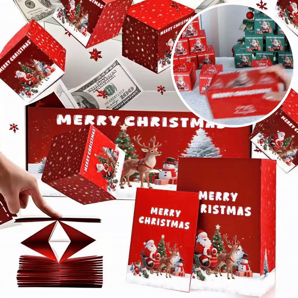 🔥$9.99 On Sale🎁Surprise Exploding Money Gift Box