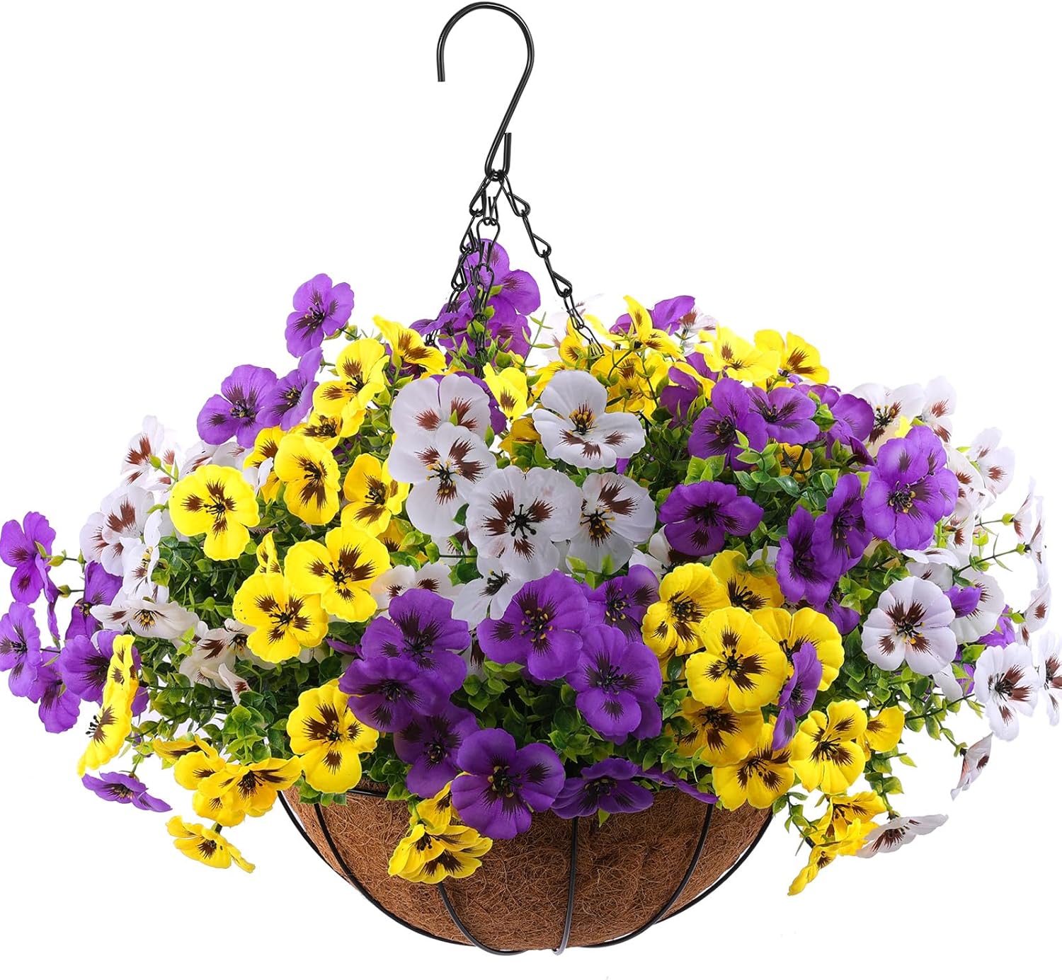 🔥On Sale🔥Artificial Fake Pansy Flowers - - UV resistant, Waterproof, Windproof
