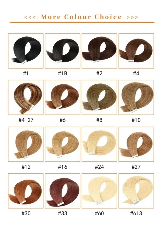 🔥$9.99 Today Only 🎁Mellifox®Virgin Human Hair Seamless Tape-In Extensions