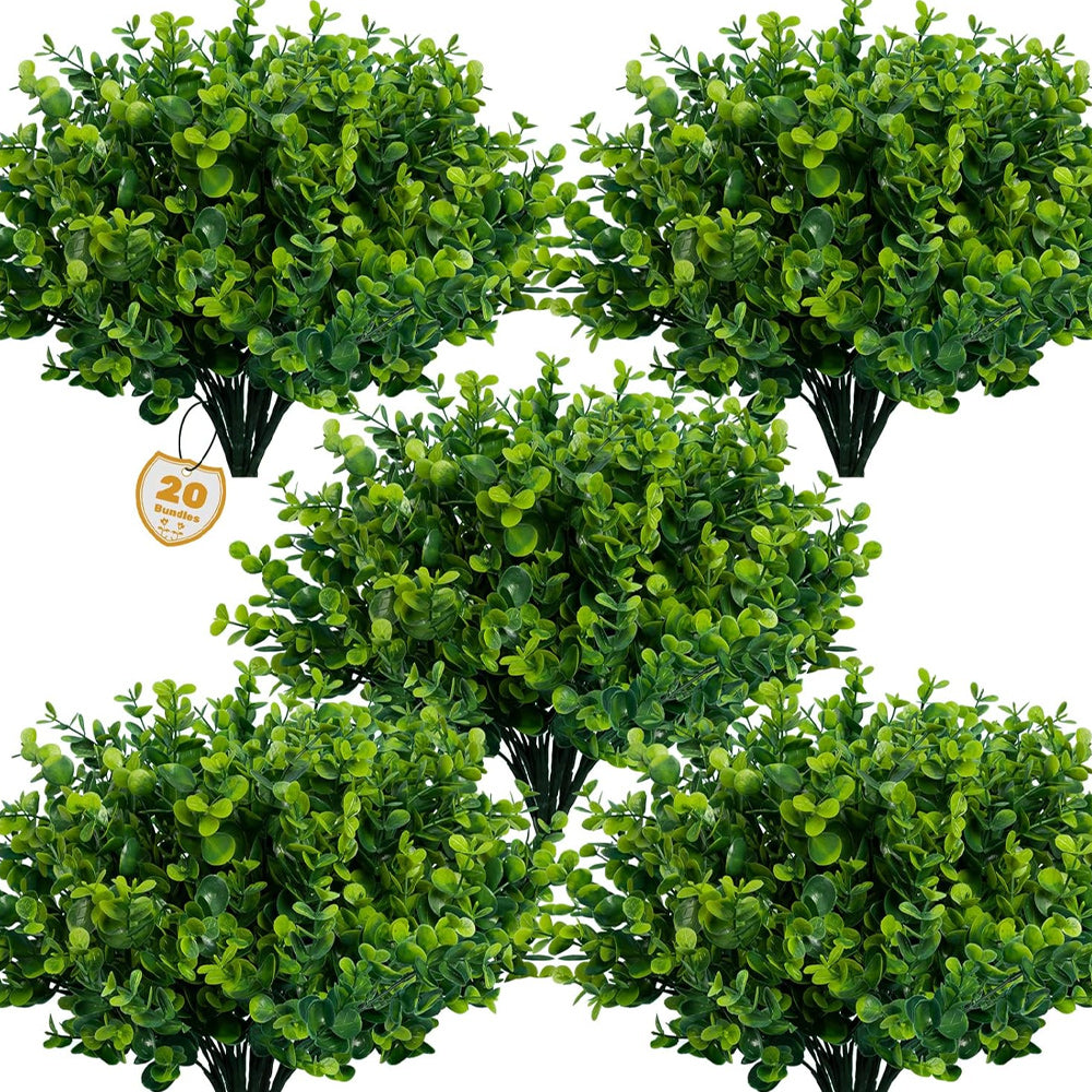 🌿Outdoor Artificial Boxwood Shrubs