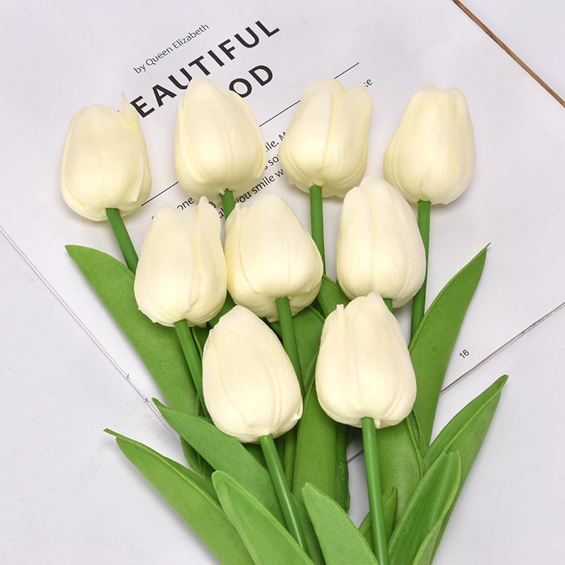 ✨$2.97 On Sale Today Only💥-UV Resistant Lifelike Artificial Tulips Flowers💐