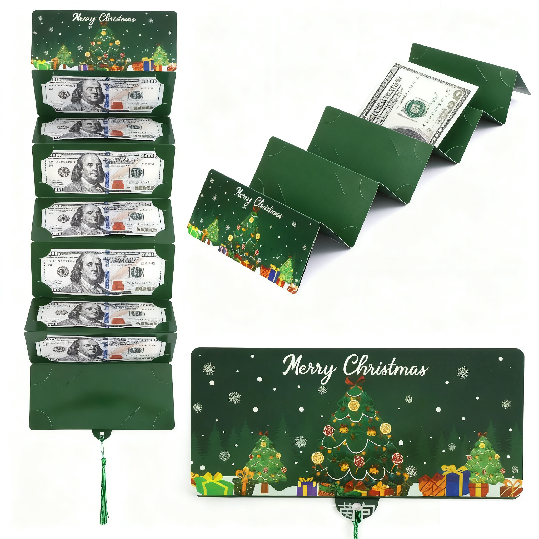 🏆Flash Sale⚡ 50K+ SOLD! Almost Gone-🎅💸Christmas Cash Gift Envelope– A creative way to give cash this Christmas!