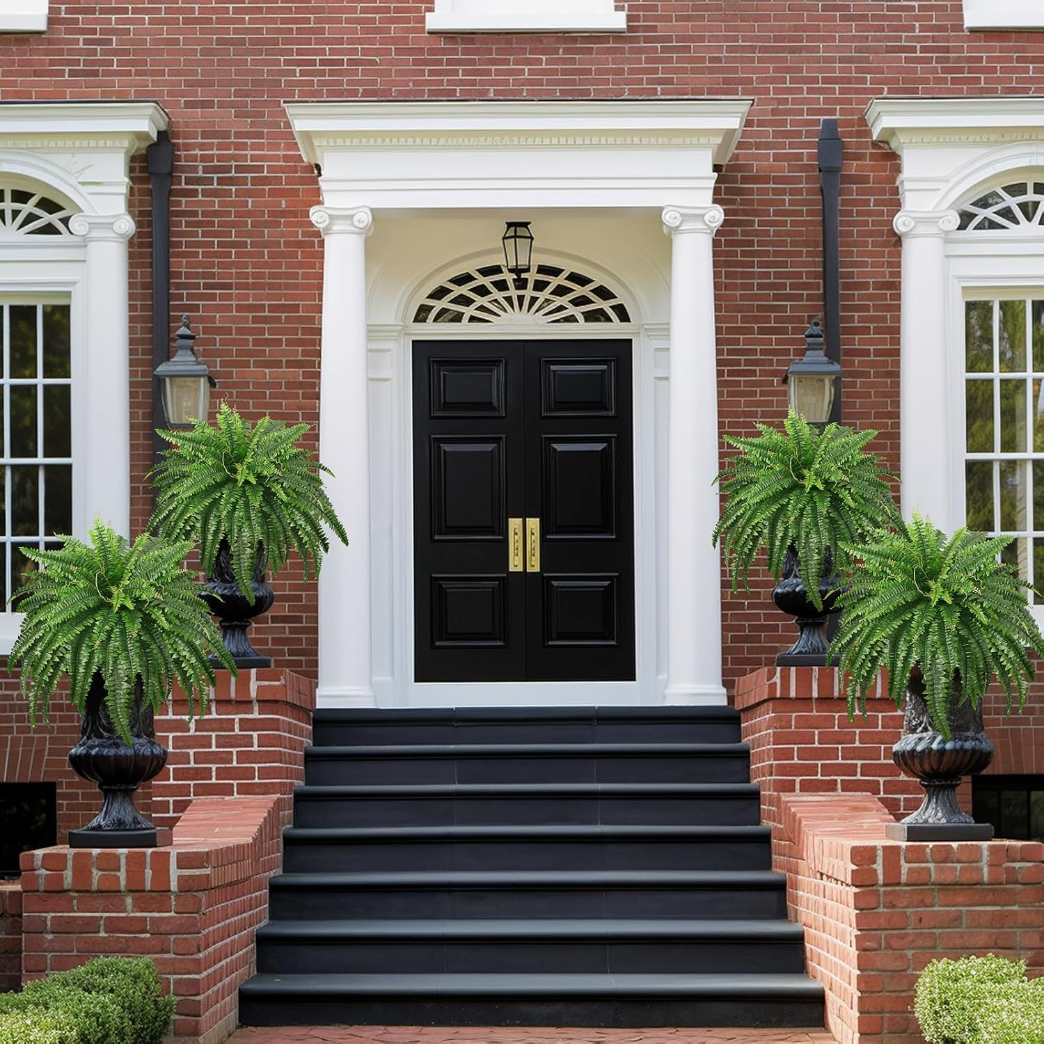 🔥$9.98 On Sale Today Only 🌿 UV Resistant Lifelike Artificial Boston Fern