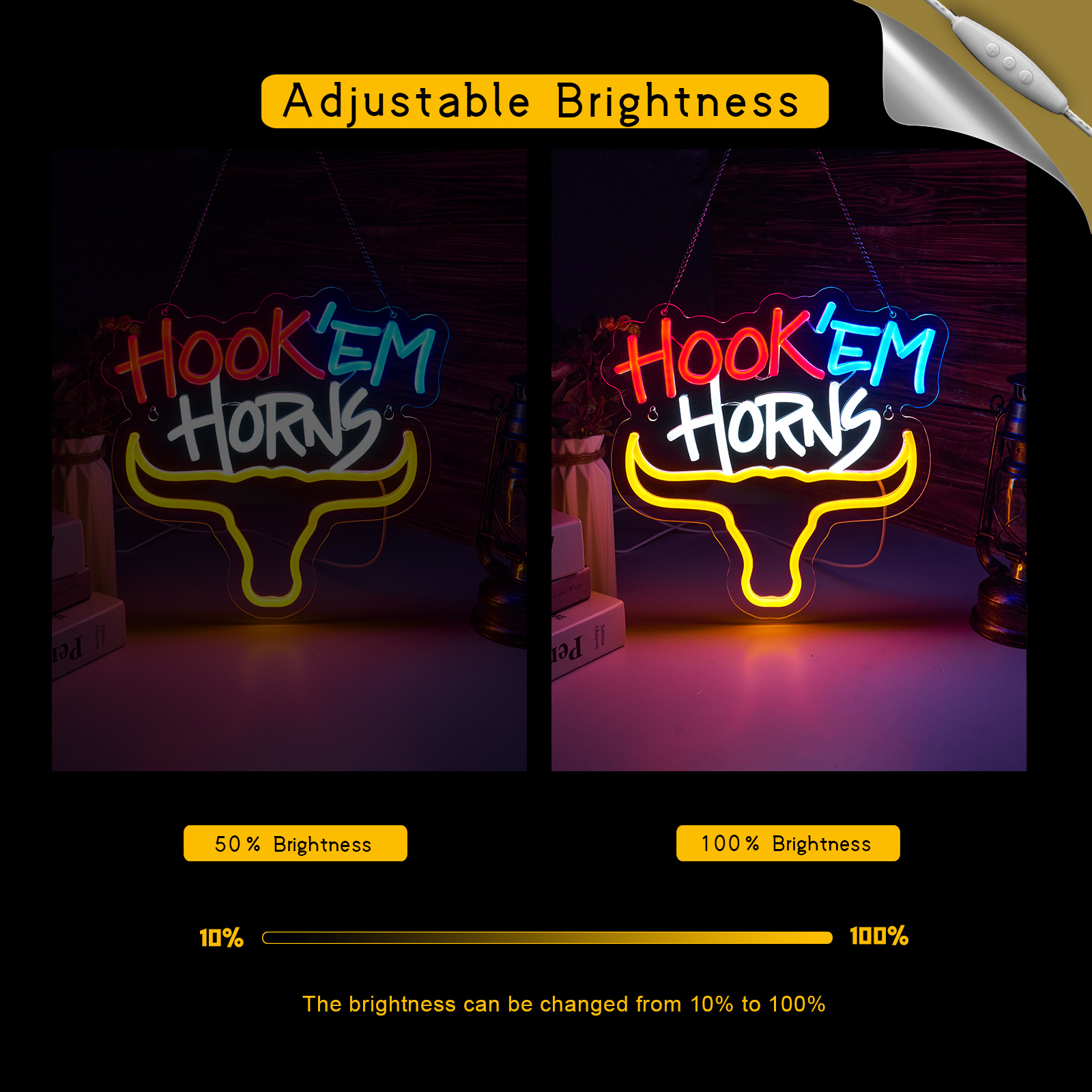 Hook em horns ox head neon sign Longhorn Bull Neon Sign for wall decor Beer Bar Club Man Cave