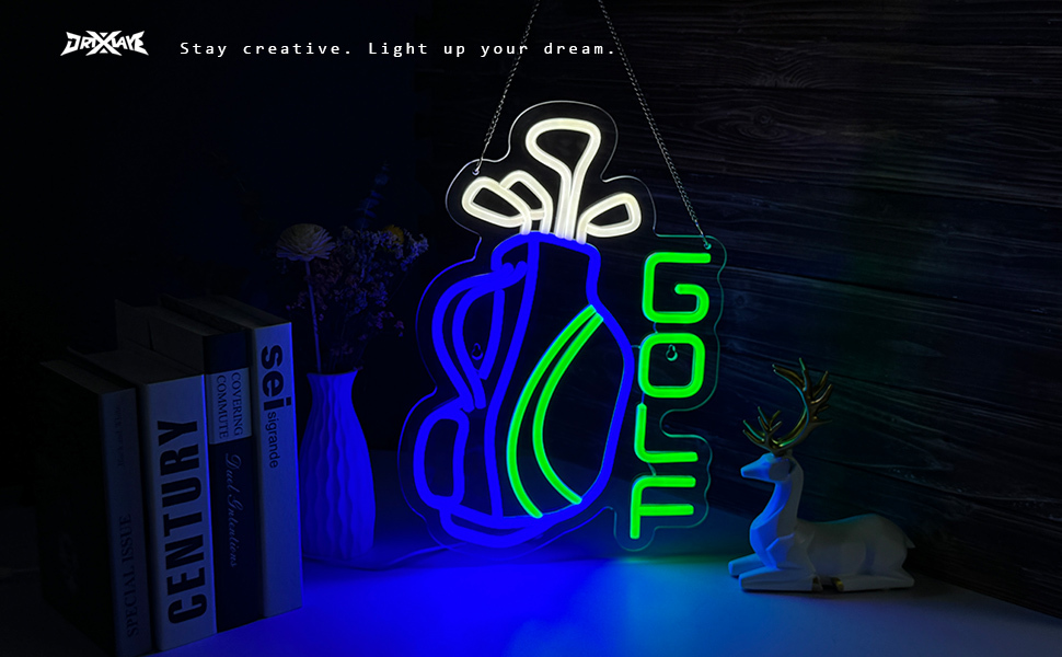 Golf neon sign Par Tee Golf Neon Sign for wall decor Golf Club Bedroom Man Cave Decor