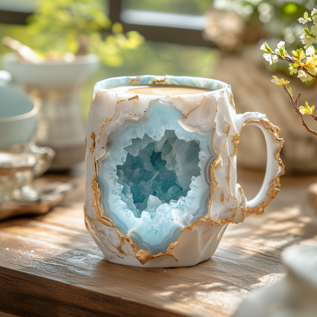 🎁 Last day 49% OFF -2025 New Mineral Crystal Coffee Mugs