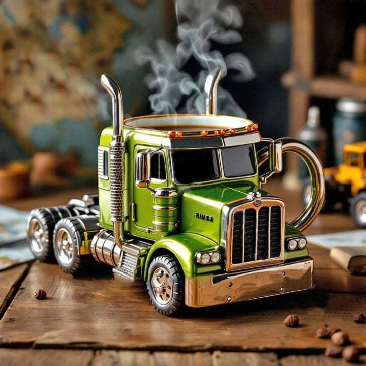 🔥Last Day Promotion 49% OFF🔥Handcrafted Truck Coffee Mug
