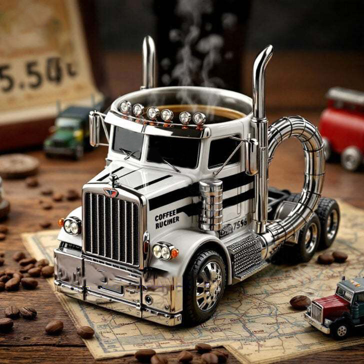 🔥Last Day Promotion 49% OFF🔥Handcrafted Truck Coffee Mug