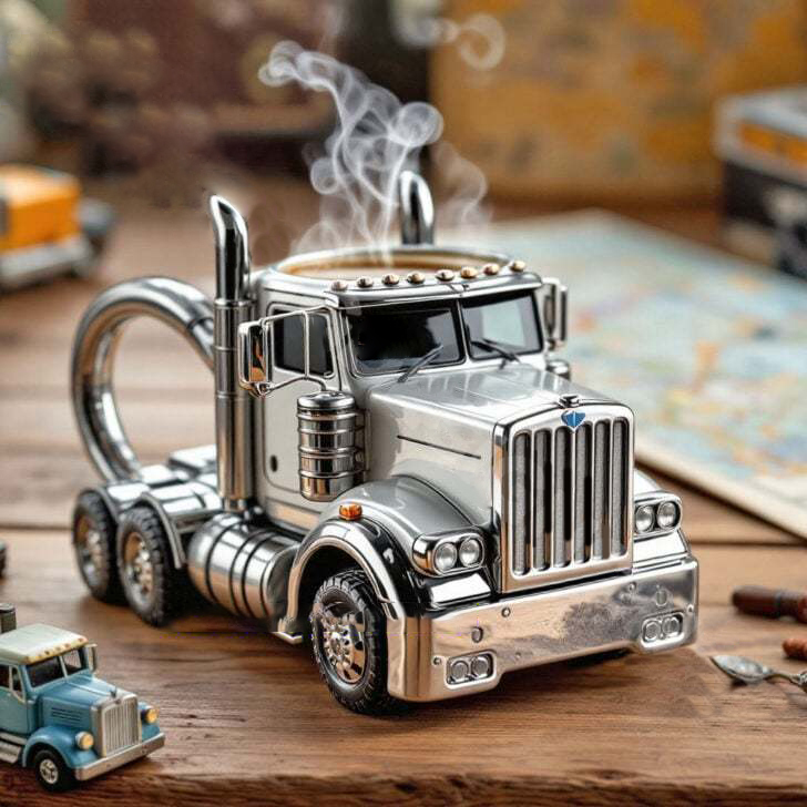 🔥Last Day Promotion 49% OFF🔥Handcrafted Truck Coffee Mug