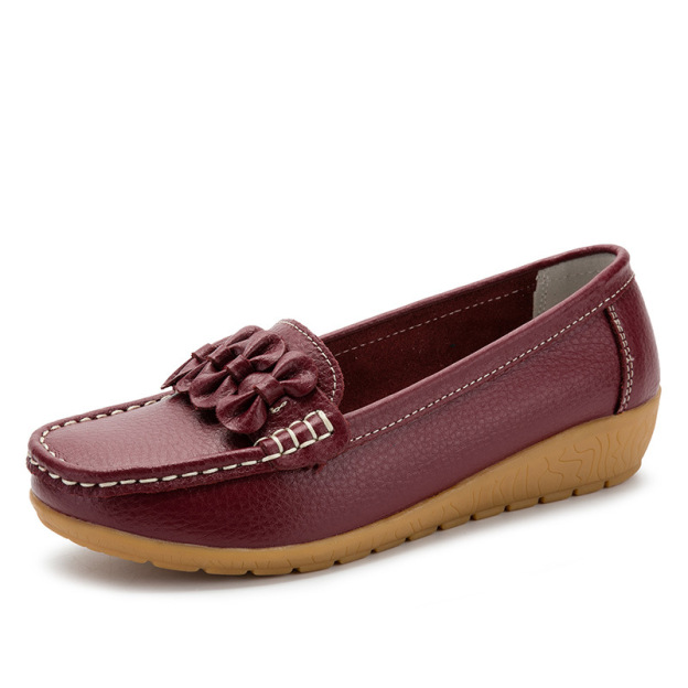 NEW - Women's Breathable Leather Loafers