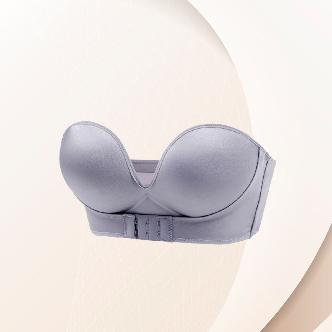 Maototo Bra - Front Buckle Strapless Wireless Bra