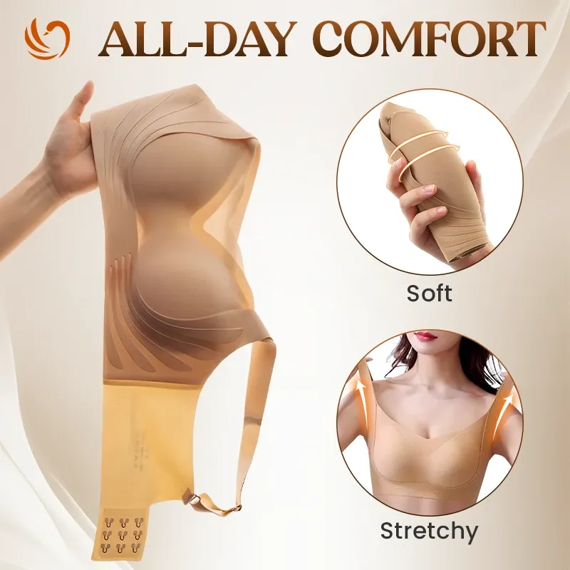 （🔥Limited Time Sale）Women's Supportive Wireless Lift Bra for All-Day Comfort