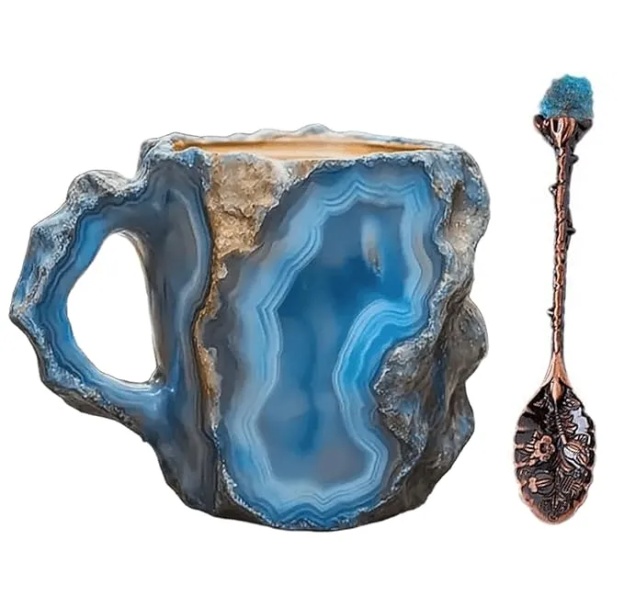 🎁 Last day 49% OFF -2025 New Mineral Crystal Coffee Mugs