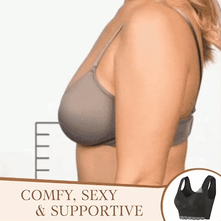 Lismali Seamless Bra Wireless Push Up Lace Bra Large Size For Women