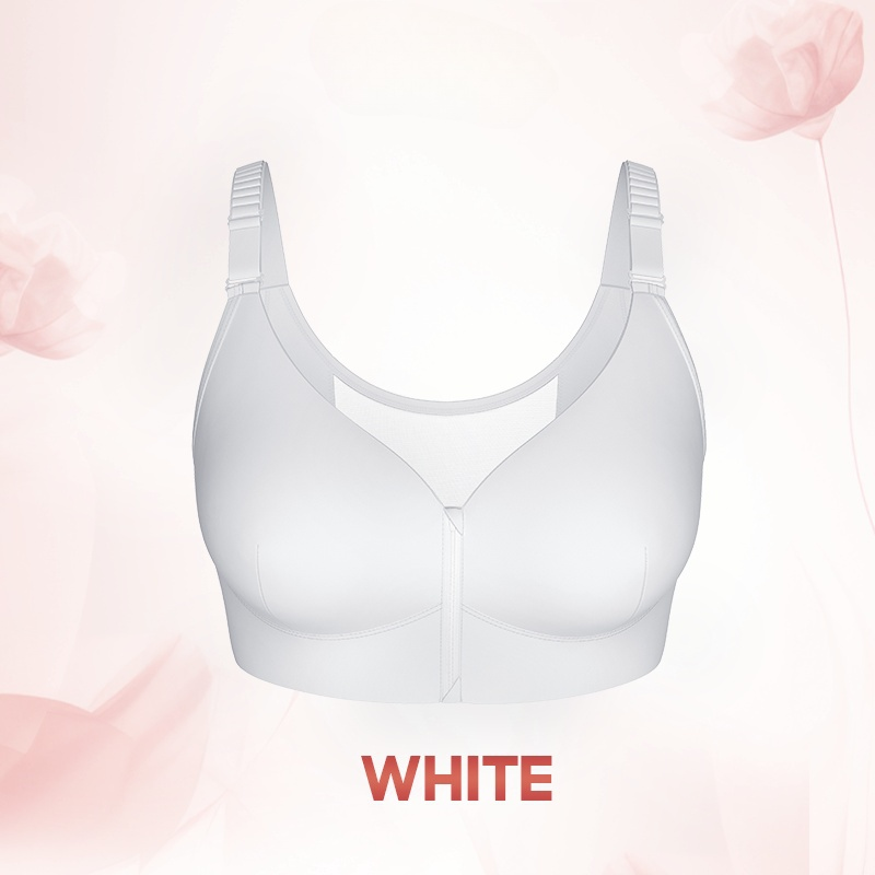 （🔥Limited Time Sale）- Women's Front Zip Powerful Support Comfy Bra
