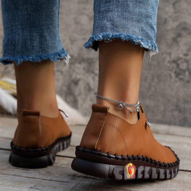 Uniqcomfy Wide Toe Box Leather Shoes - New Colors