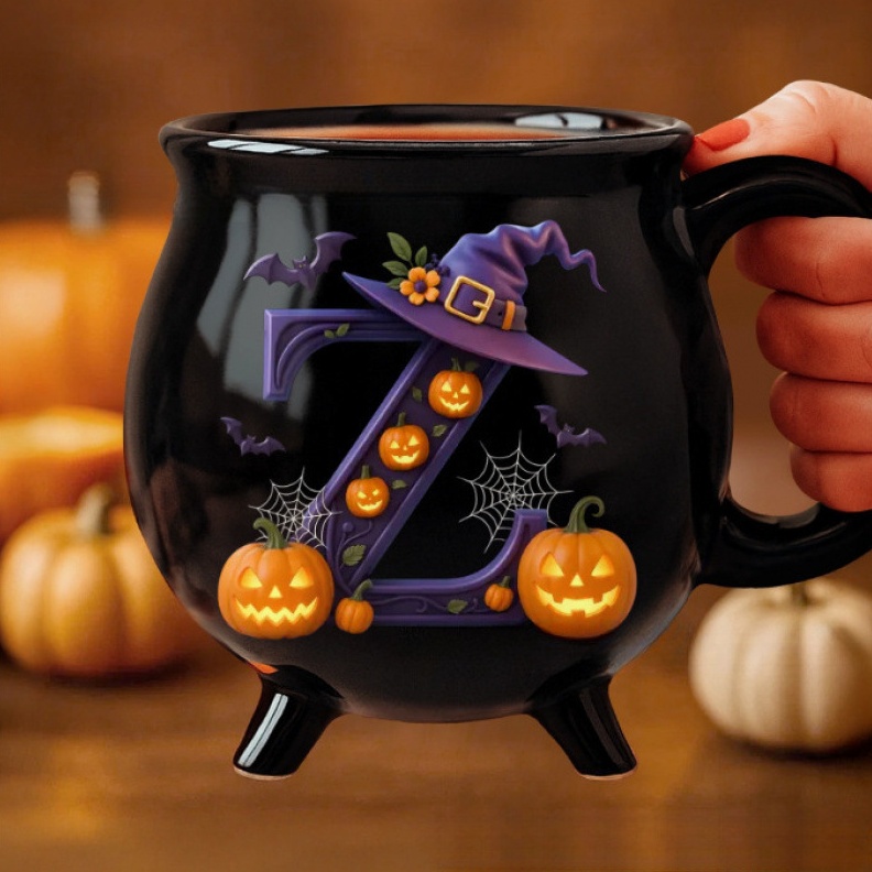 Custom Ceramic Cauldron Coffee Mug