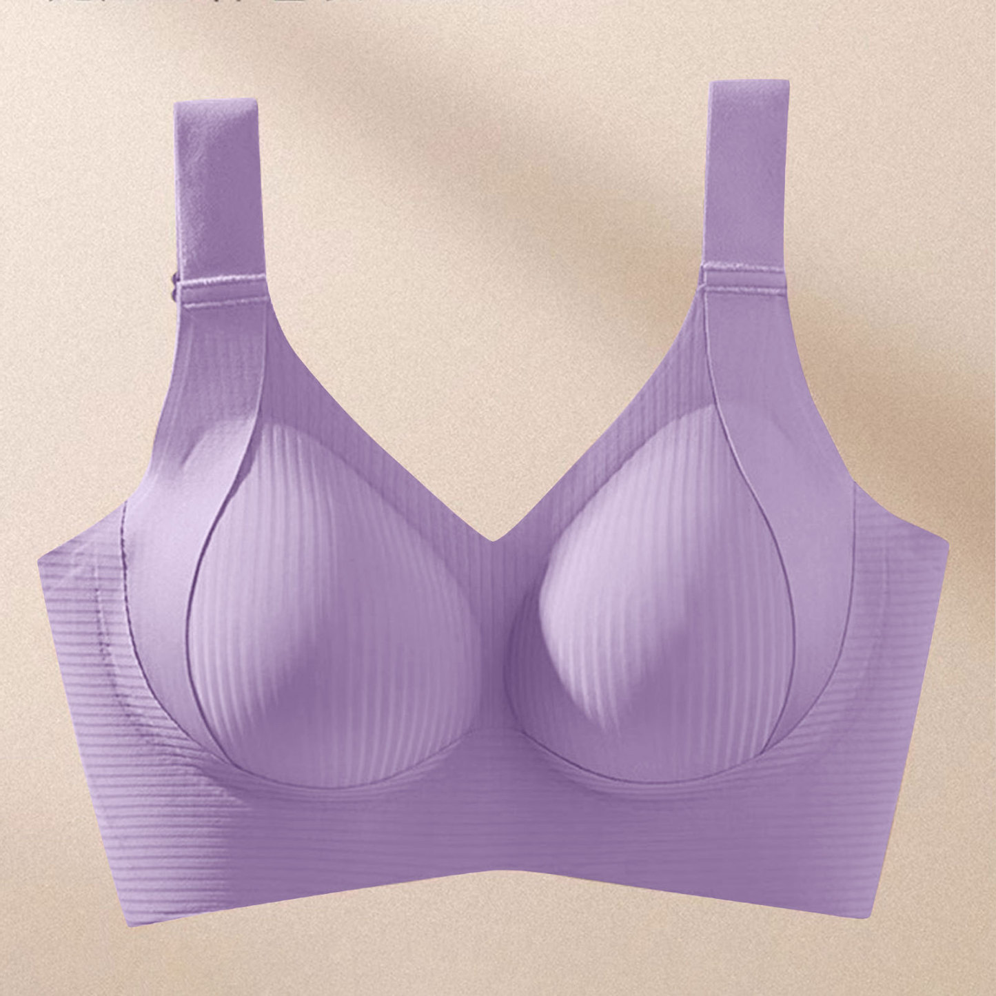 🔥Last Day Buy 1 Get 2 Free🔥Women's Ribbed Push Up Adjustable Wireless Bra