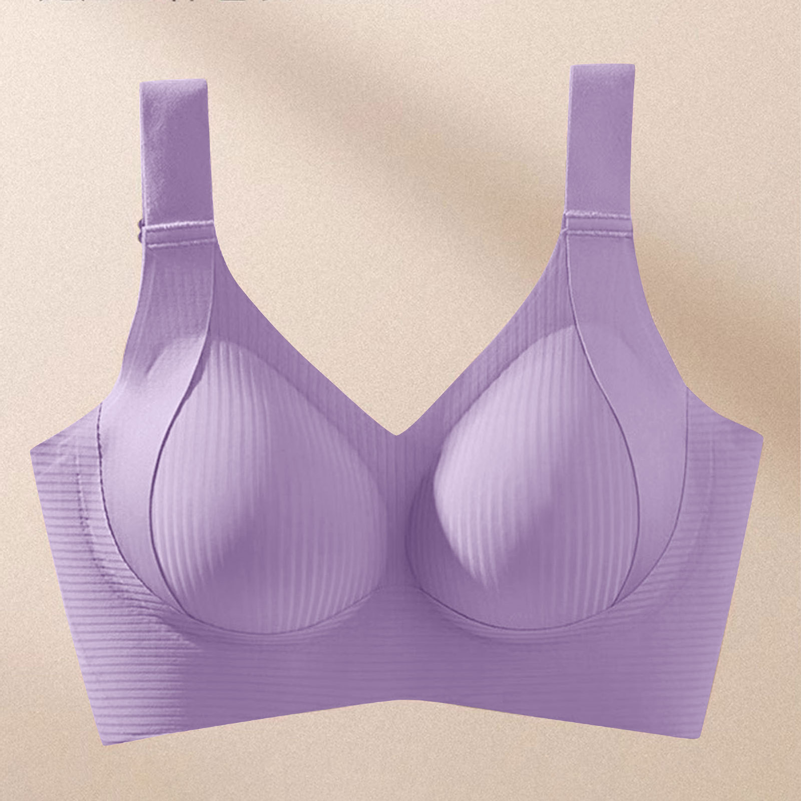 🔥Last Day Buy 1 Get 2 Free🔥Women's Ribbed Push Up Adjustable Wireless Bra