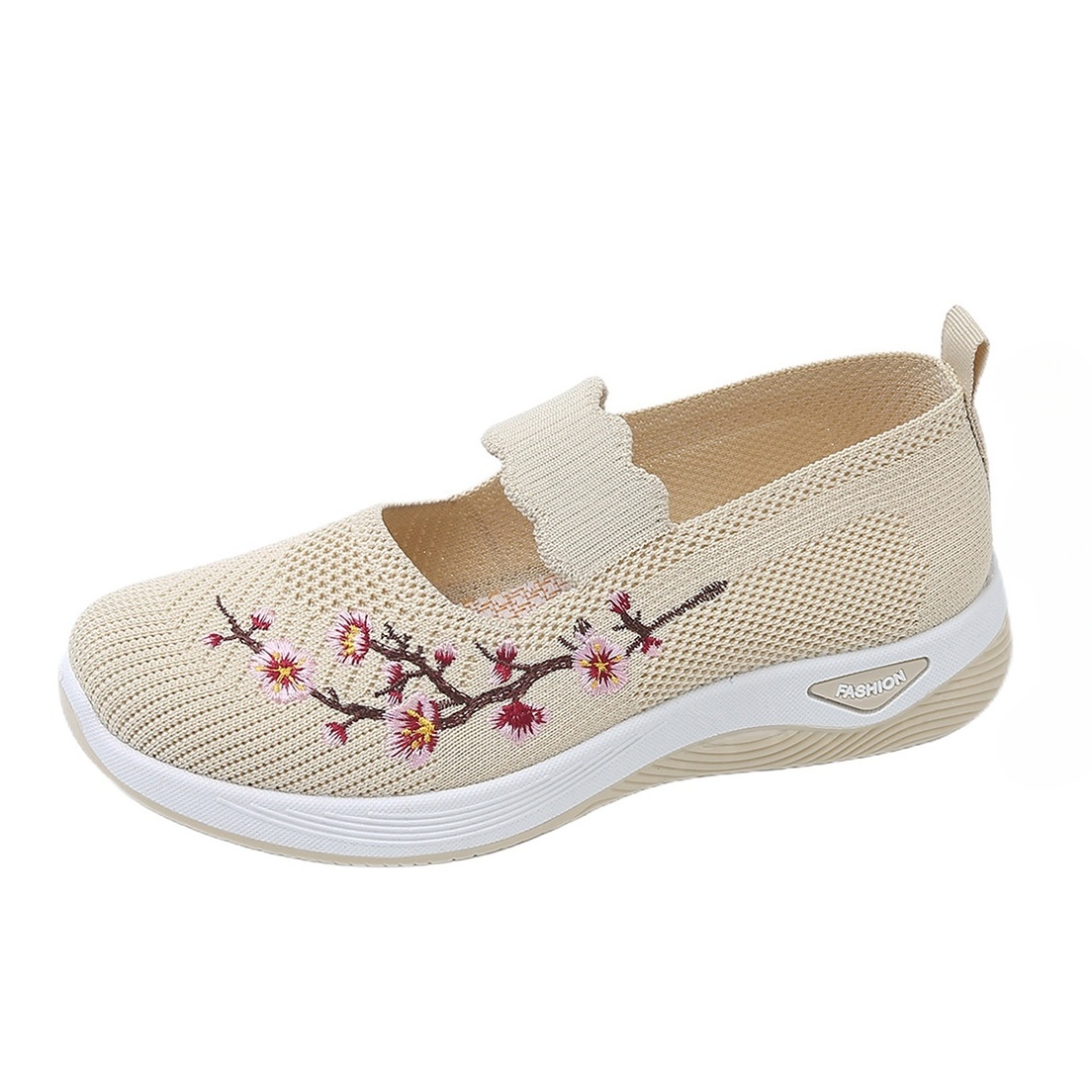 🔥Last Day Promotion 70% OFF🔥- Women's comfortable breathable floral knitted sneakers