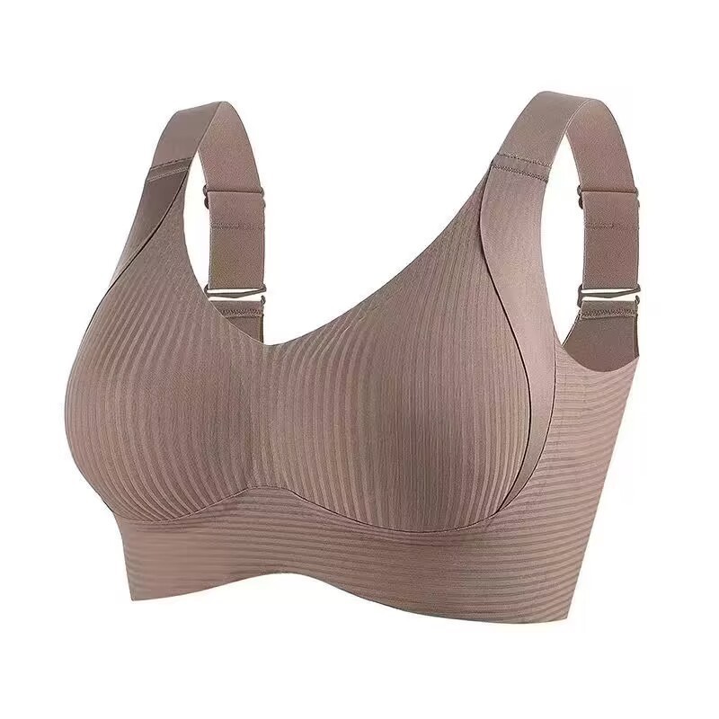 🎁time-limited offer！Buy 1 Get 2 Packs💕Women's Ribbed Push Up Adjustable Wireless Bra