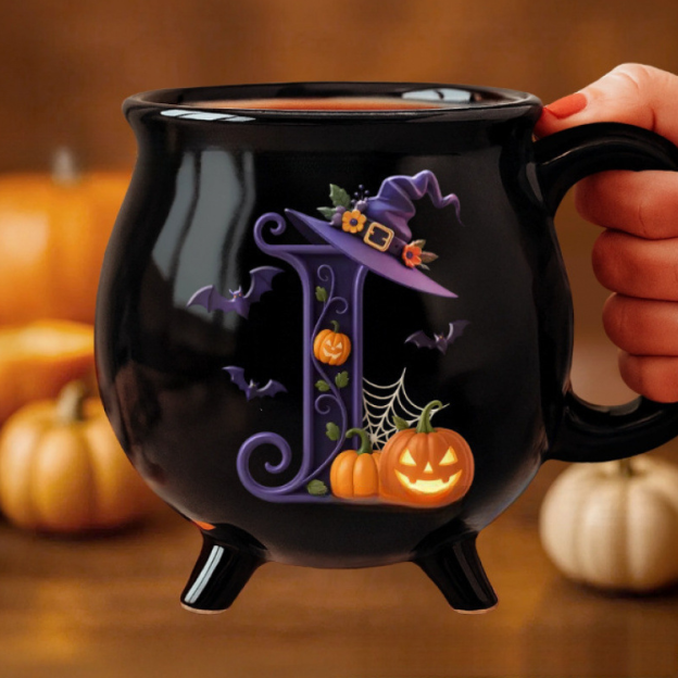 Custom Ceramic Cauldron Coffee Mug