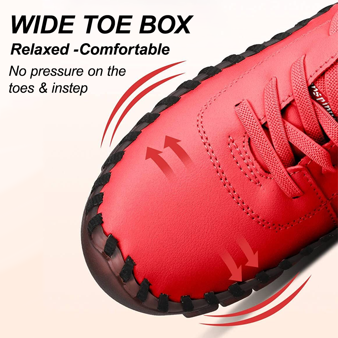 Uniqcomfy Wide Toe Box Leather Shoes - New Colors