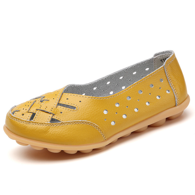 Comfyfleek Wide Toe Box & Wide Size Leather Moccasin - Basic Colors