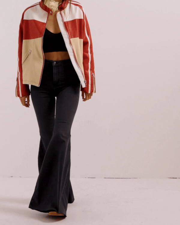 Lismali Stretchy High Rise Flare Jeans