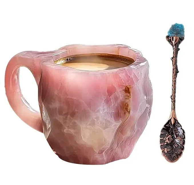 🥃2025 New Mineral Crystal Coffee Mugs