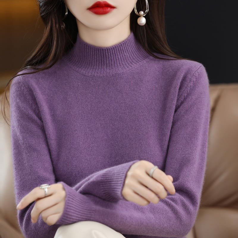 Hot Sale 70% OFF 🔥 Women's Mid-neck Cashmere Sweaters