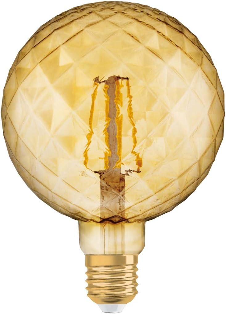 CLICKFUSION LED Vintage 1906 Lampe, Sockel: E27, Warm White, 2400 K, 4, 50 W, Ersatz für 40-W-Glühbirne, 1 Stück (1er Pack) [Energieklasse E]