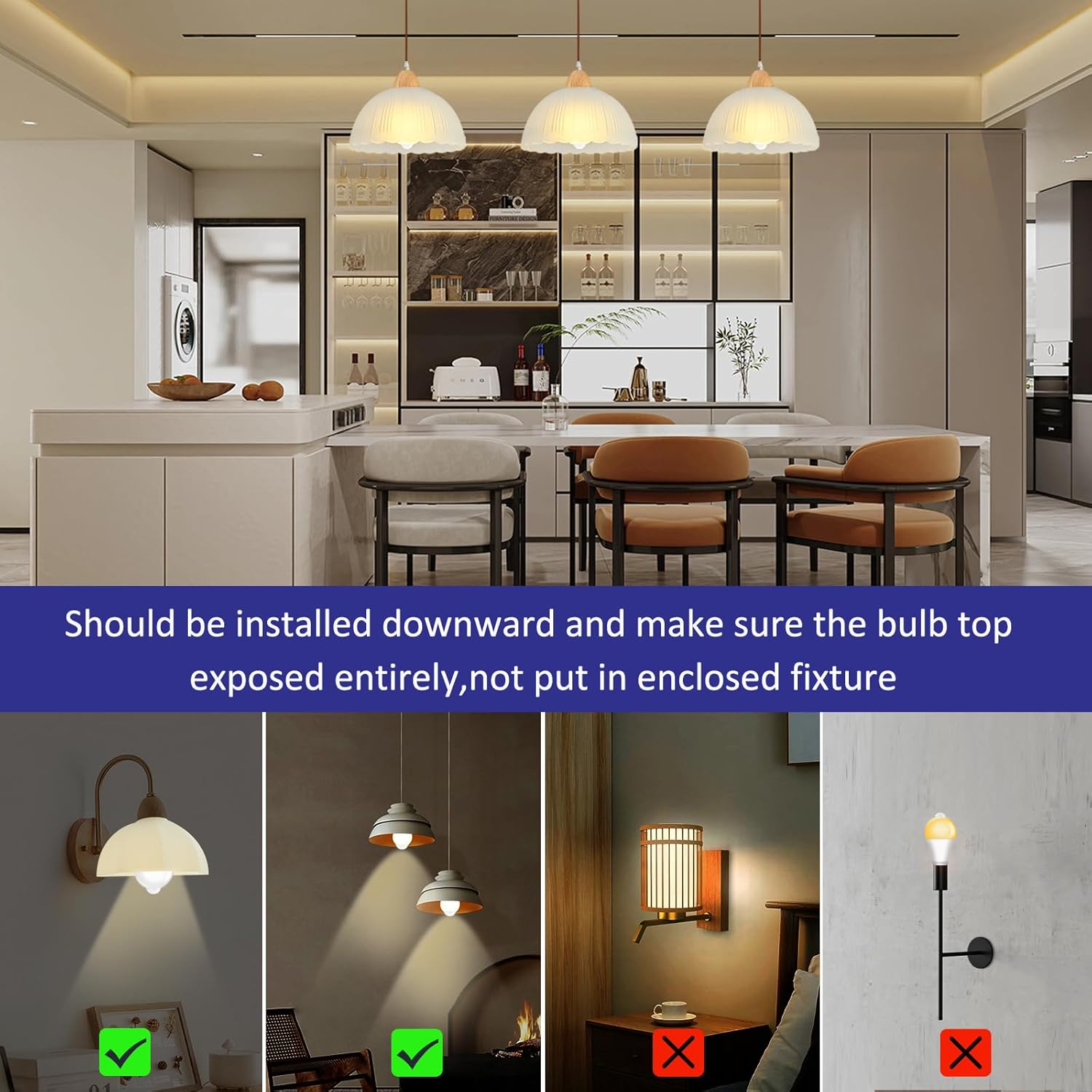 CLICKFUSION 2 Stück E27 LED Lampe mit PIR Bewegungsmelder, 9W E27 LED Glühbirne mit Bewegungsmelder Energiesparlampe Warmweiß 3000K, 120 Grad, E27 Bewegungsmelder Lampe für Treppen Flur Garage