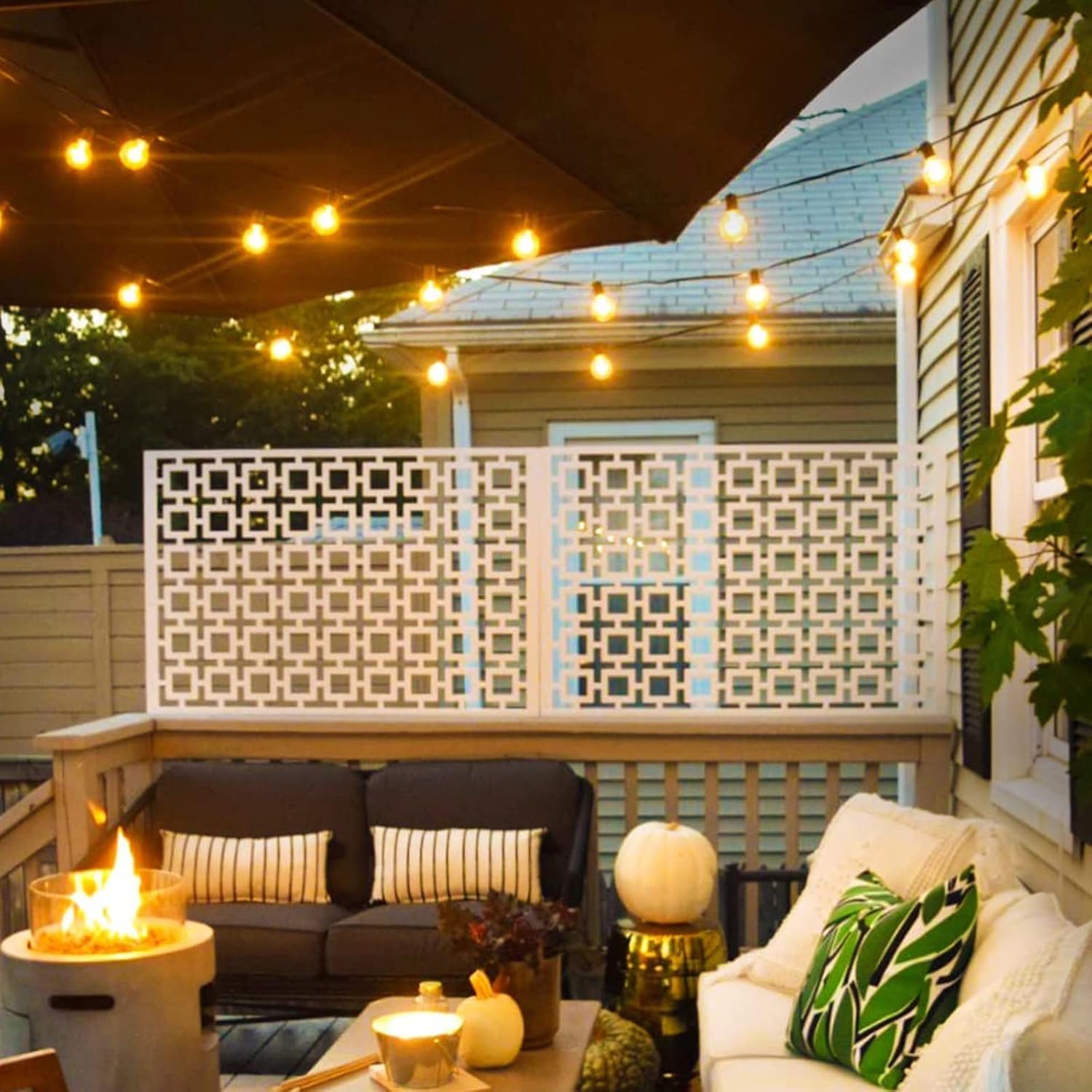 CLICKFUSION G40 LED Ersatzbirnen 25 Stück, Klare Globe Glass Glühbirnen, G40 Terrassenbeleuchtung Partygarten Garten Hochzeit Dekoration, Passend für E12/C7-Sockel, 0,6 Watt, Warmweiß (G40 LED Plastic Bulbs)