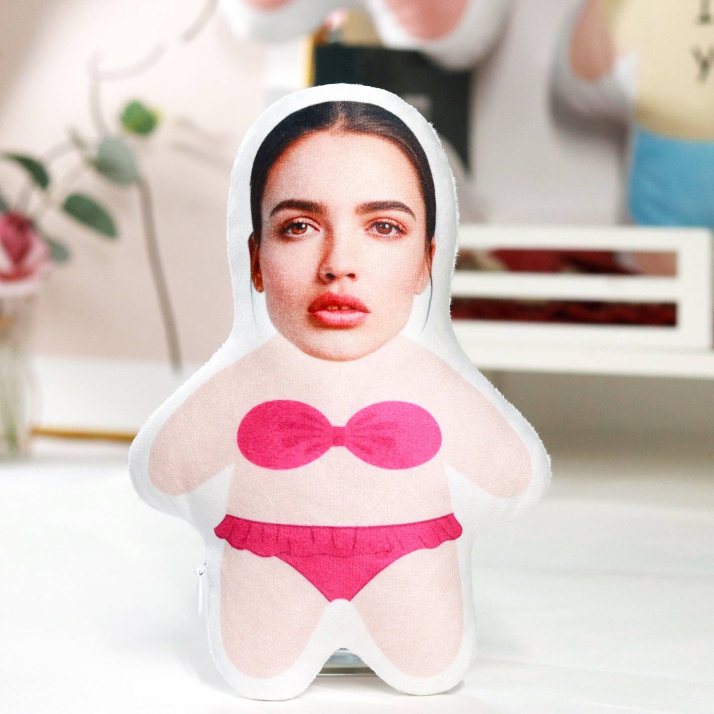 Custom picture pillow,face pillow,head cushion