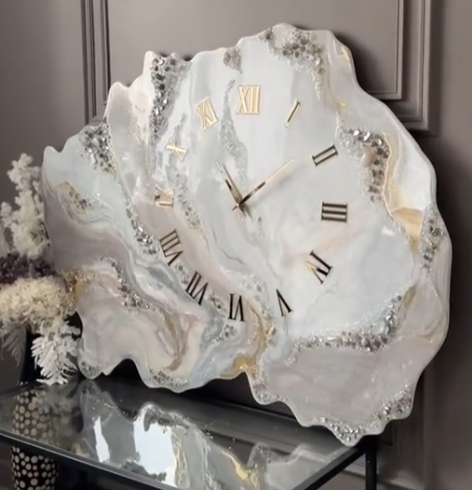 Geode Wall Clock