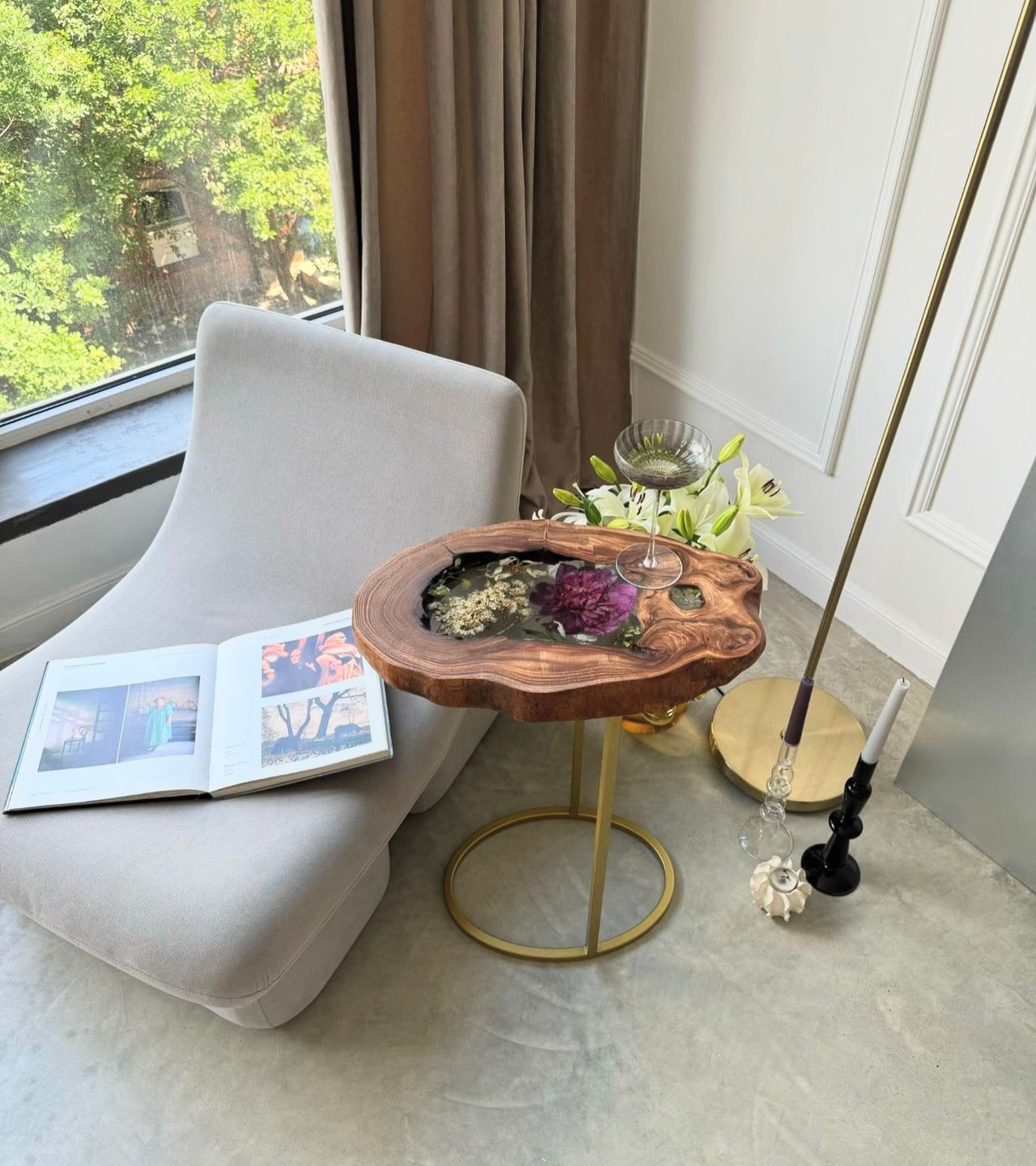 Handmade craft table