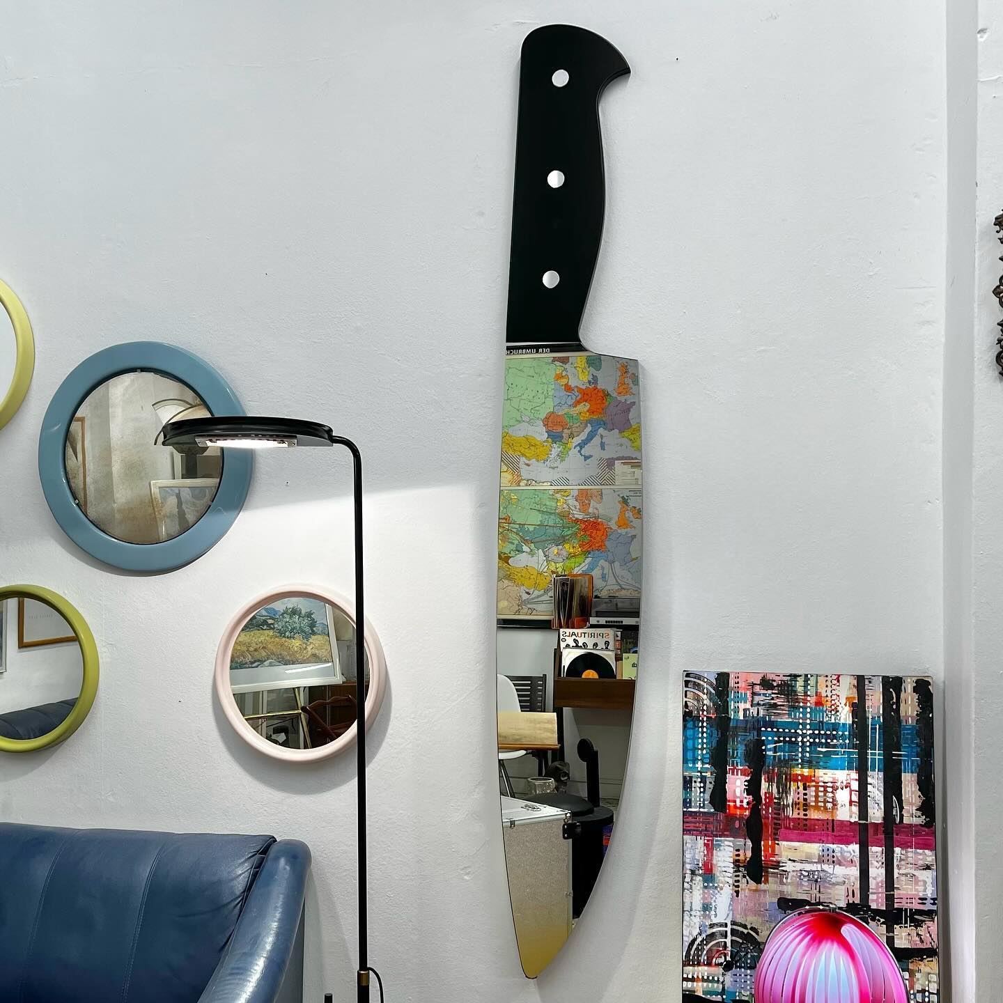 Knife Mirror & Blood Rug