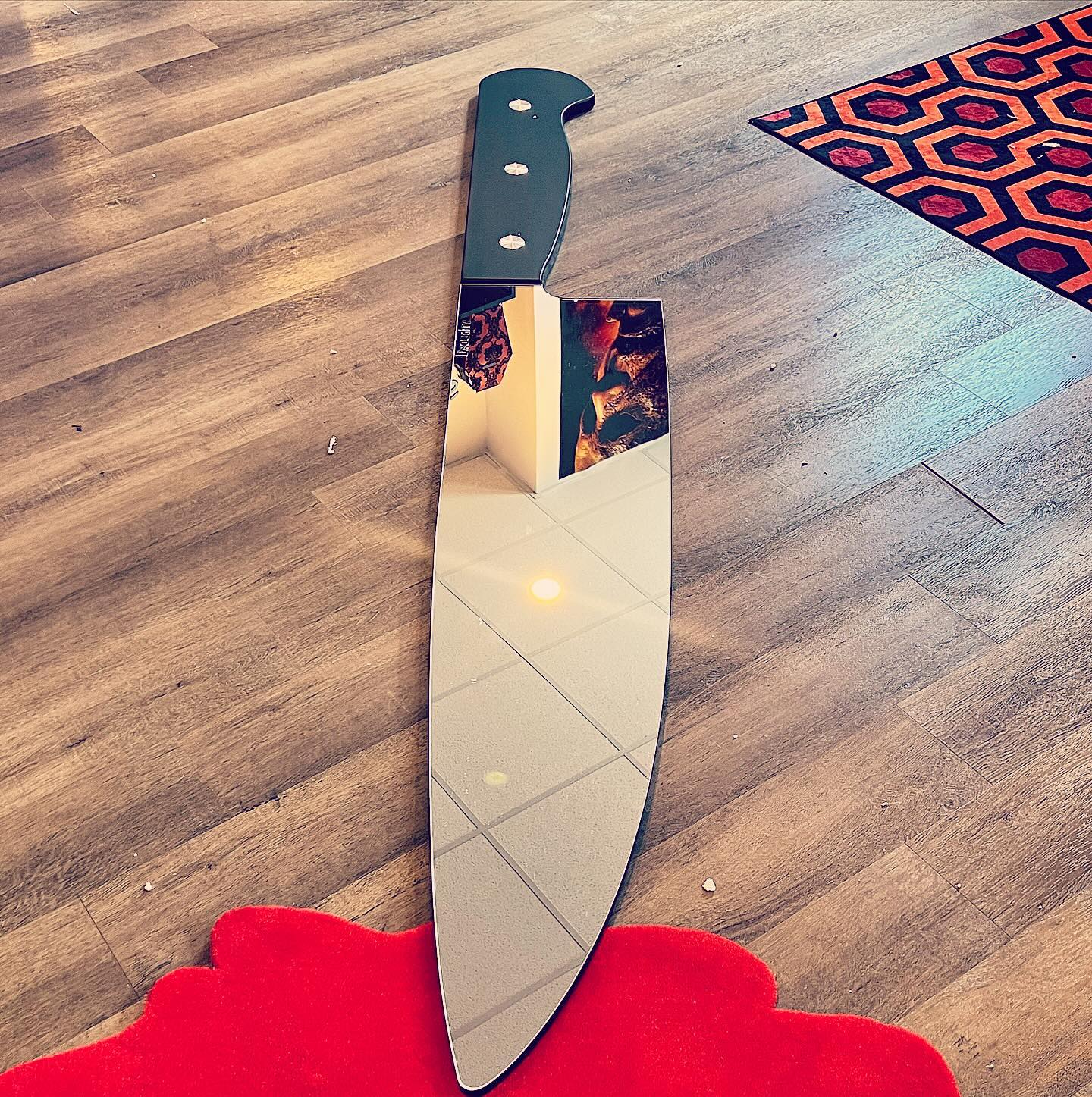 Knife Mirror & Blood Rug
