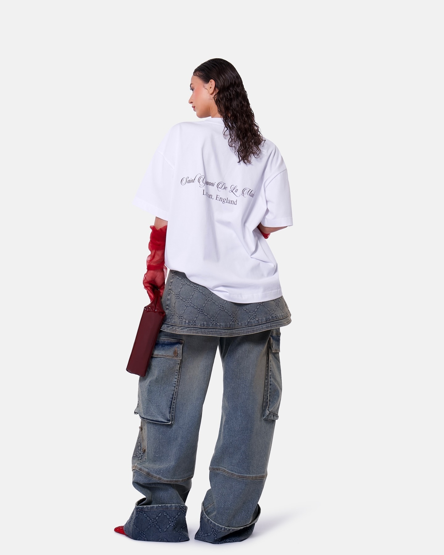 Blue Marine pants/Detachable skirt