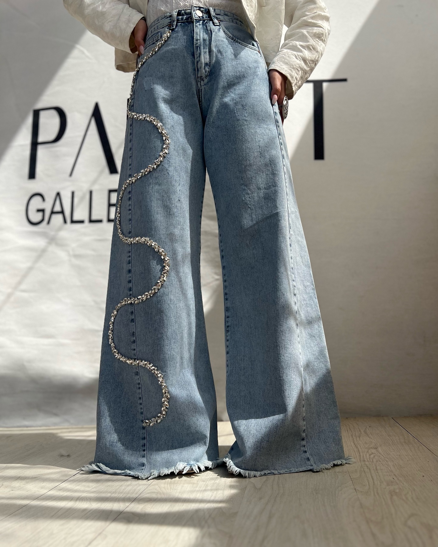 Blue Denim Pants
