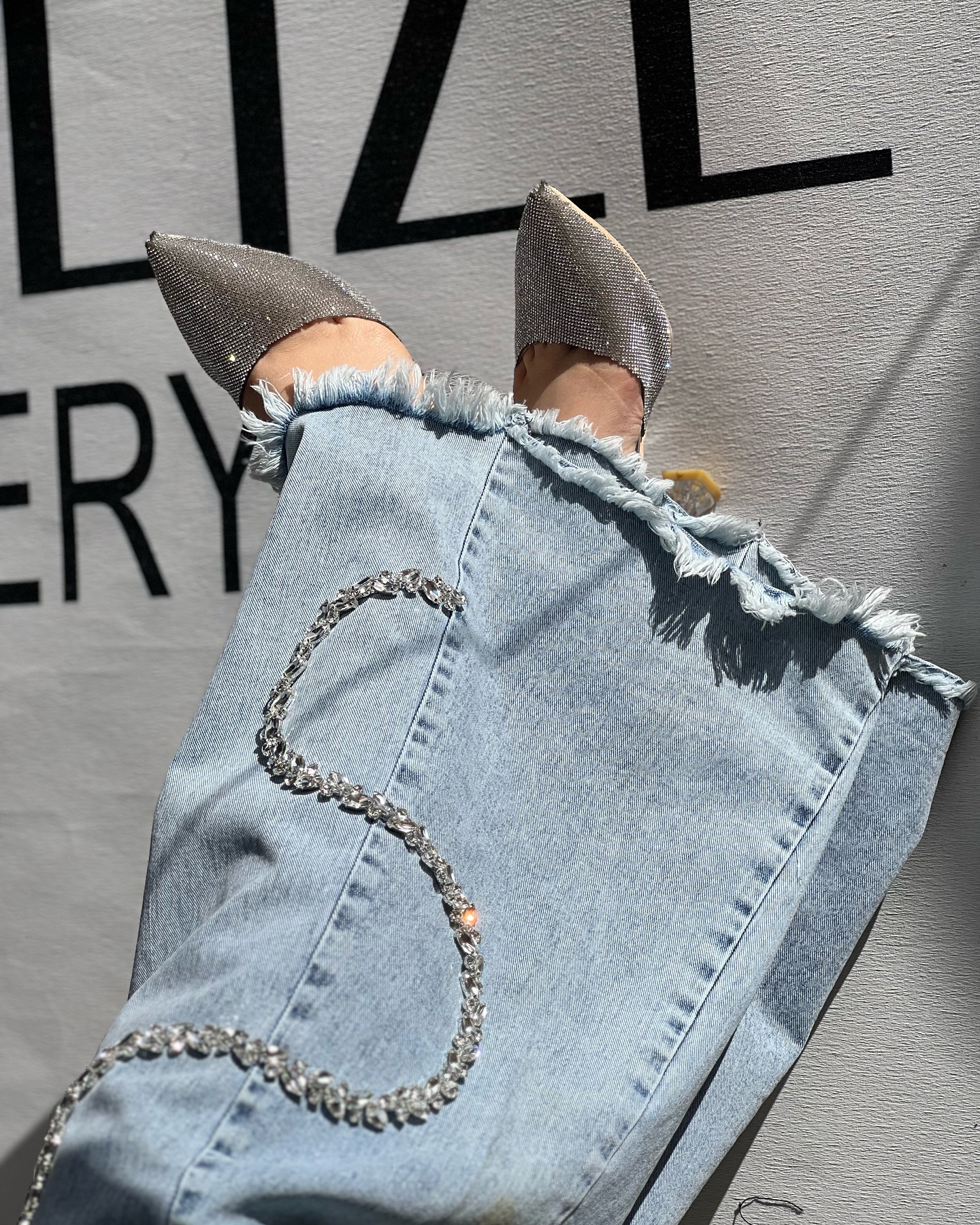 Blue Denim Pants