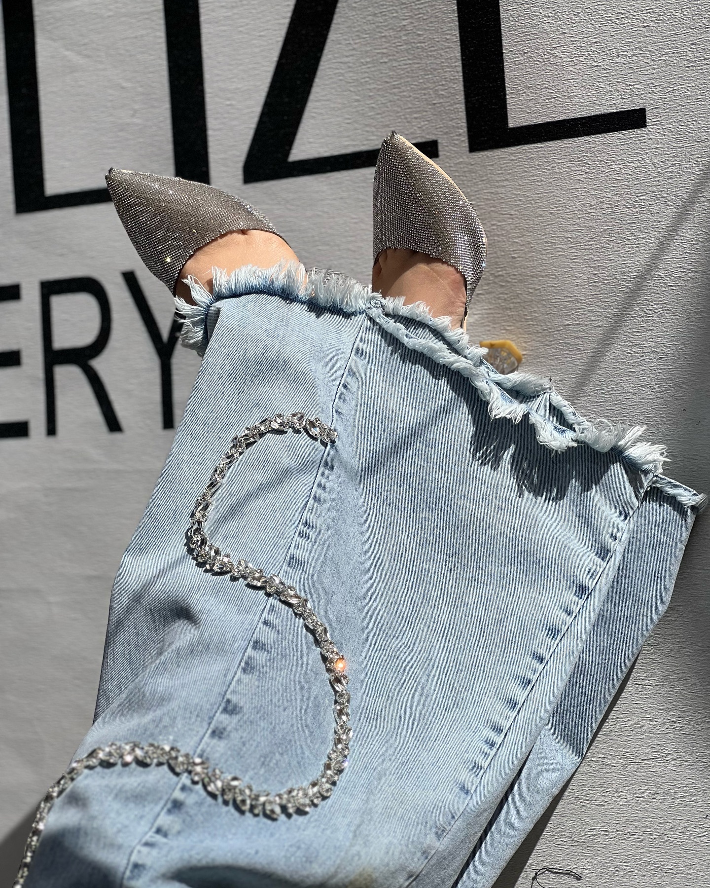 Blue Denim Pants
