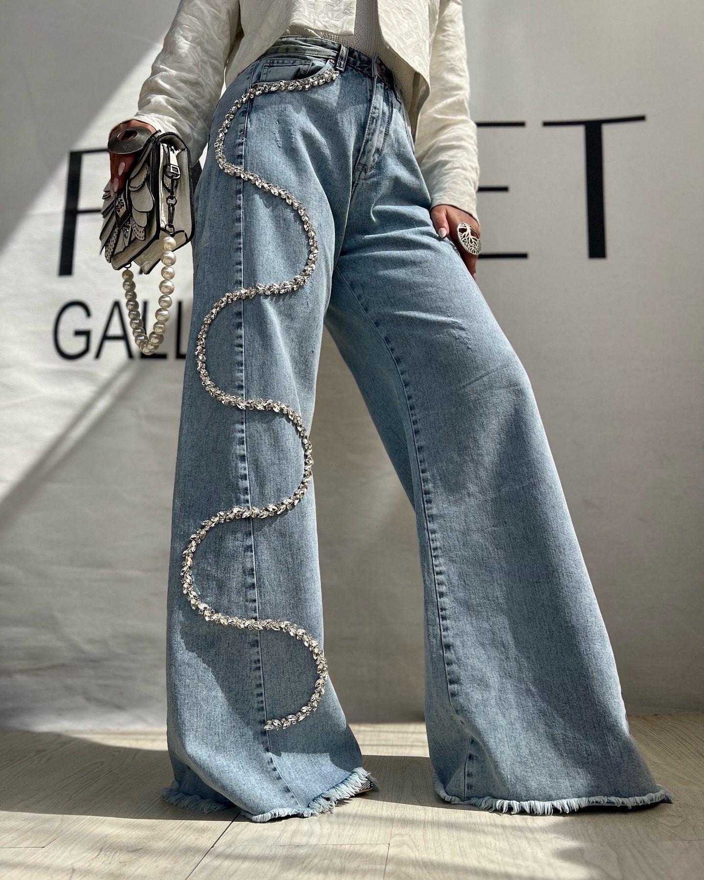Blue Denim Pants