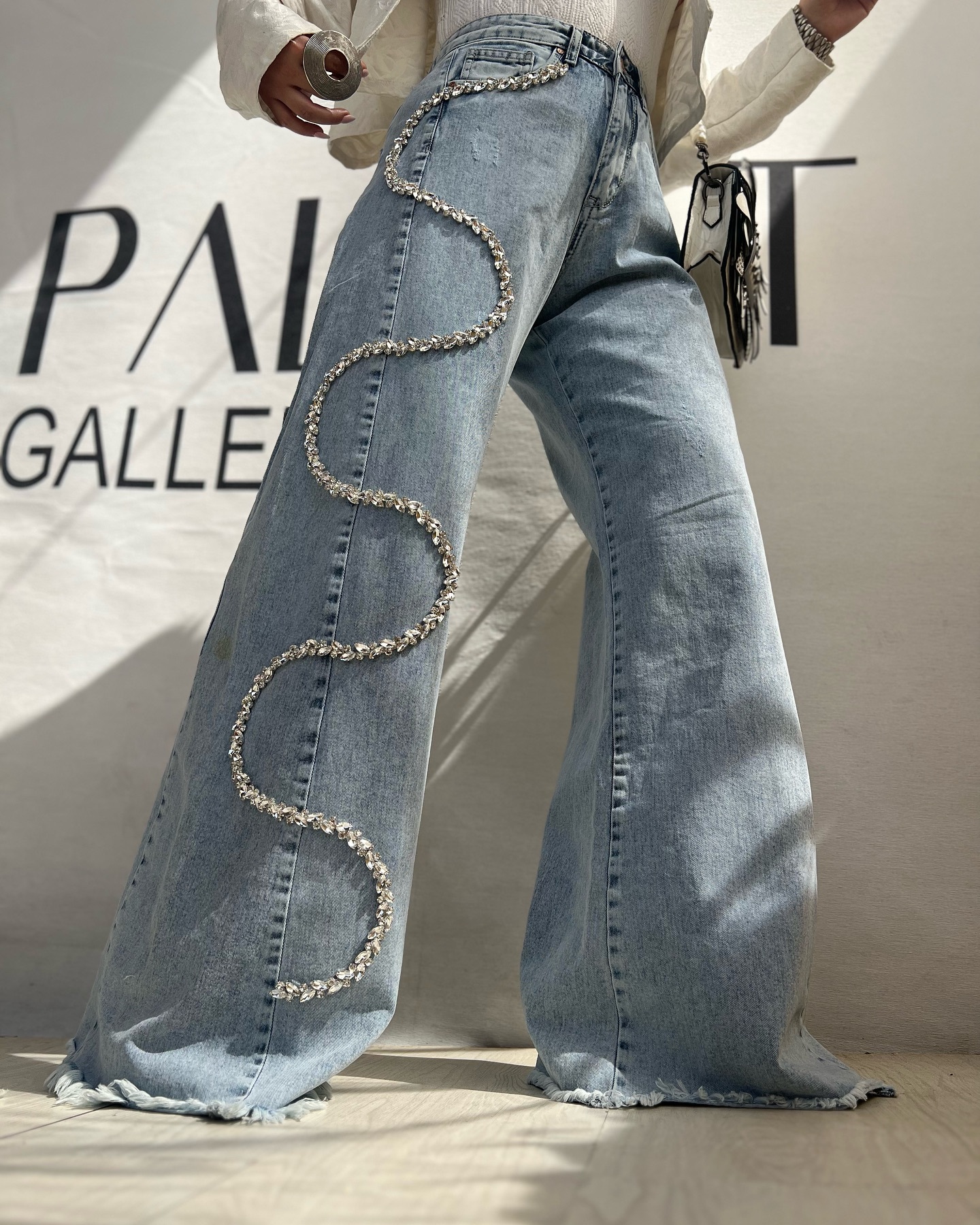 Blue Denim Pants