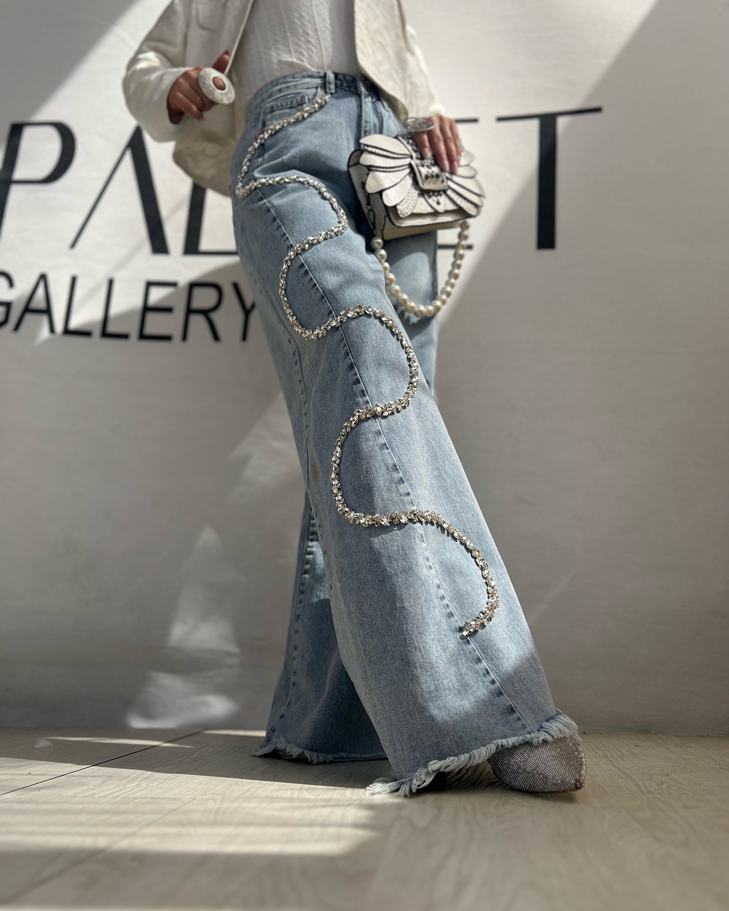 Blue Denim Pants