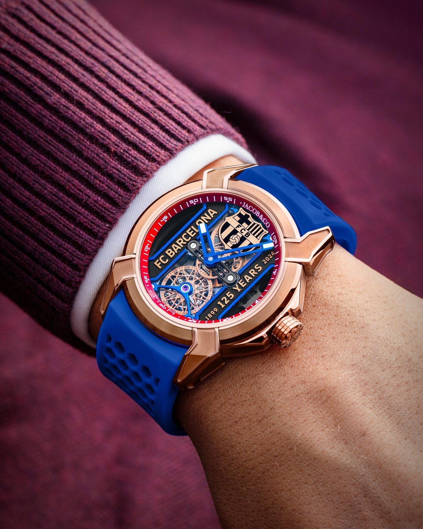 FC intricate tourbillon movement