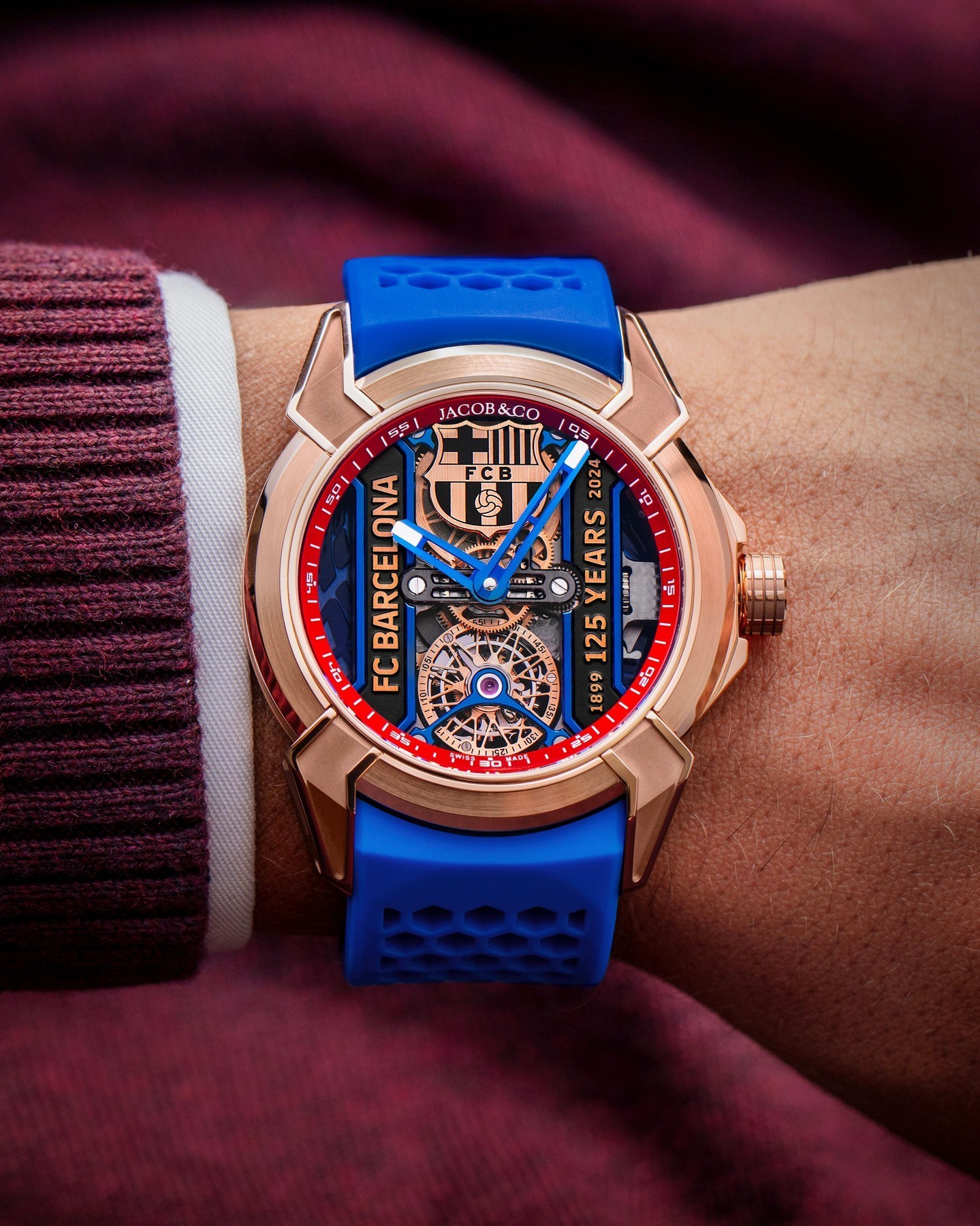 FC intricate tourbillon movement