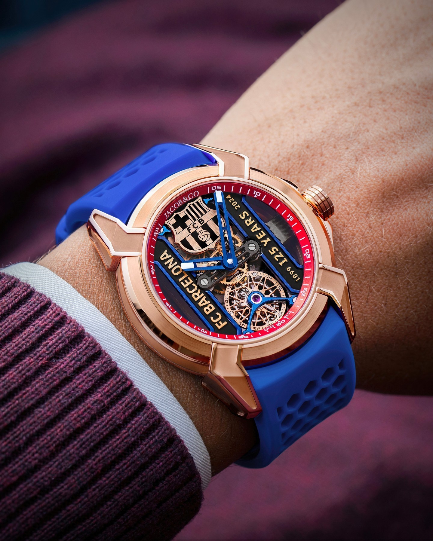 FC intricate tourbillon movement